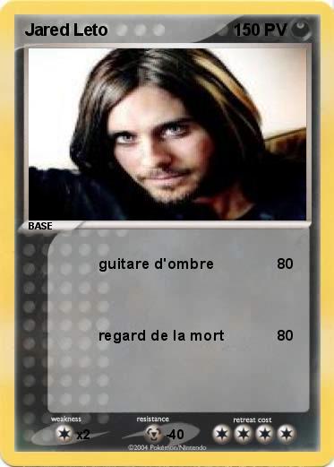 Pokemon Jared Leto 