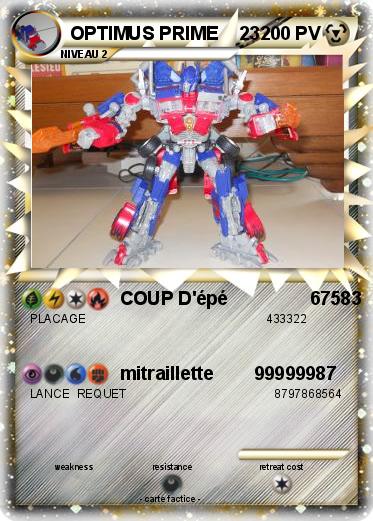 Pokemon OPTIMUS PRIME    23