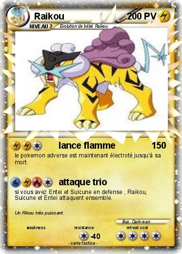 Pokemon Raikou