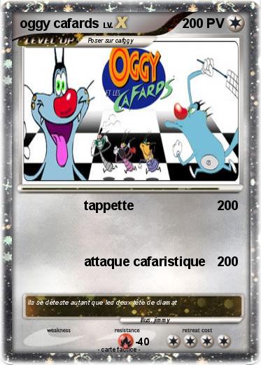 Pokemon oggy cafards