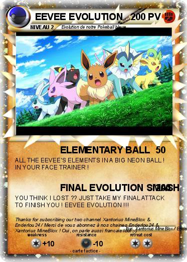 Pokemon EEVEE EVOLUTION