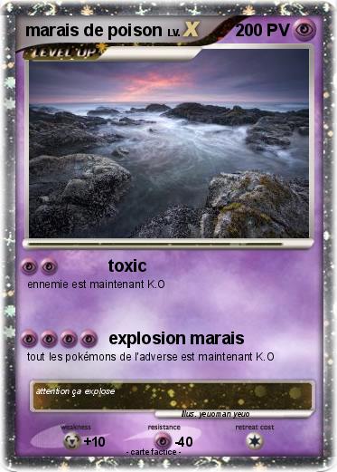Pokemon marais de poison