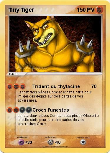 Pokemon Tiny Tiger
