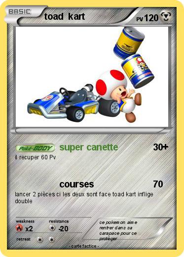 Pokemon toad  kart