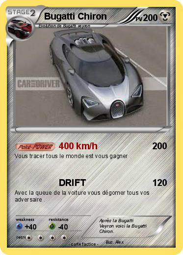 Pokemon Bugatti Chiron