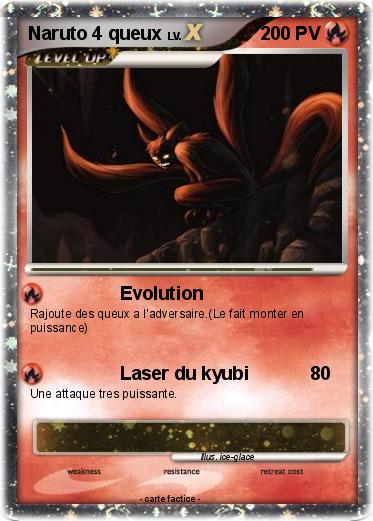 Pokemon Naruto 4 queux