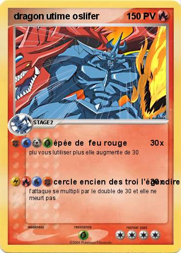 Pokemon dragon utime oslifer