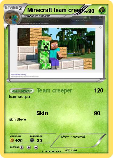 Pokemon Minecraft team creep