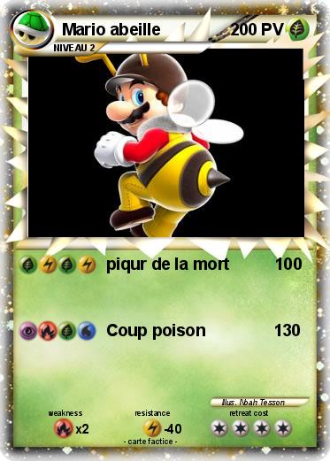 Pokemon Mario abeille