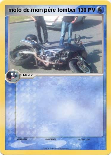 Pokemon moto de mon père tomber 