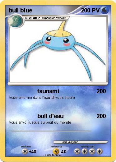 Pokemon bull blue
