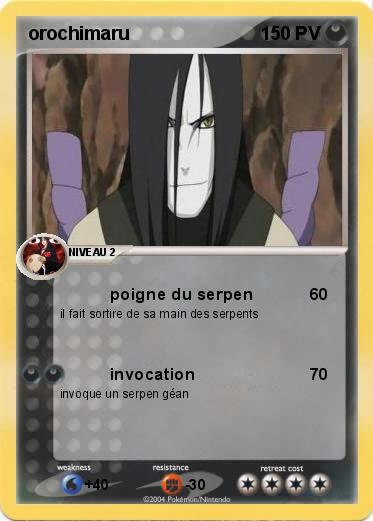 Pokemon orochimaru