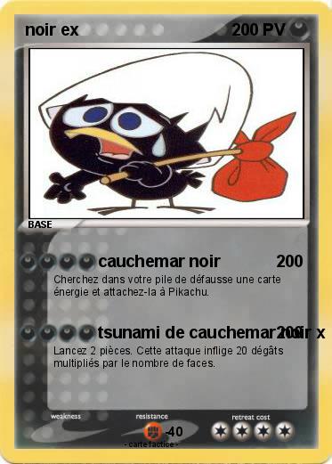 Pokemon noir ex