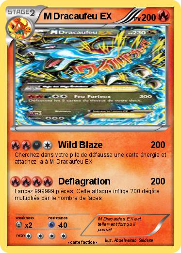 Pokemon M Dracaufeu EX