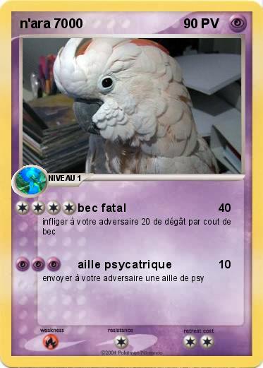Pokemon n'ara 7000