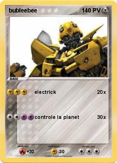 Pokemon bubleebee