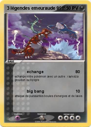 Pokemon 3 légendes emeuraude 991