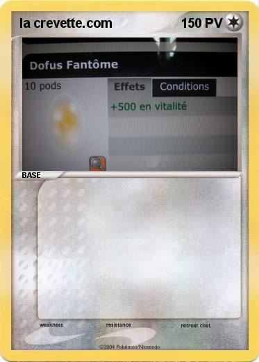 Pokemon la crevette.com