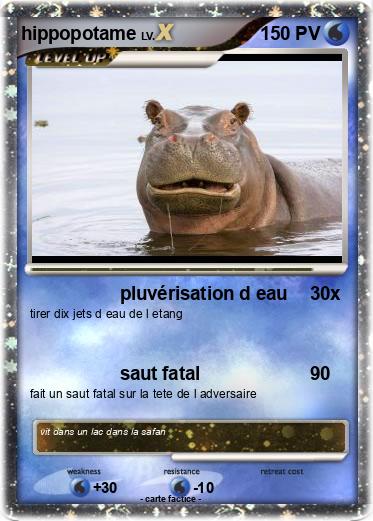 Pokemon hippopotame