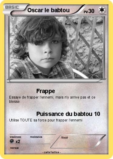 Pokemon Oscar le babtou
