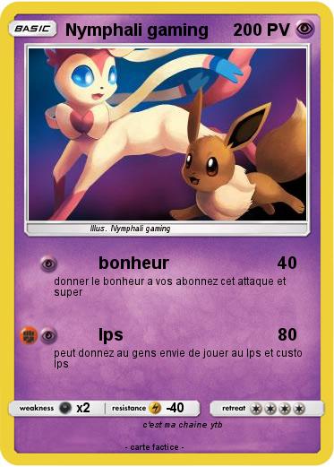 Pokemon Nymphali gaming