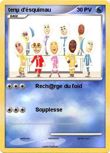 Pokemon tenµ d'ésquimau