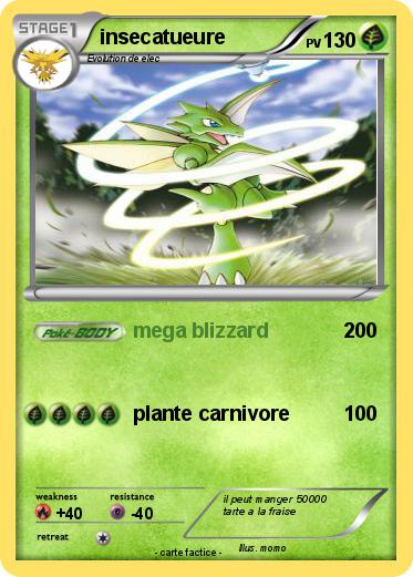 Pokemon insecatueure