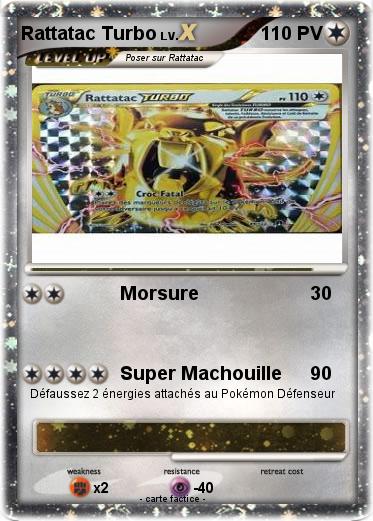 Pokemon Rattatac Turbo