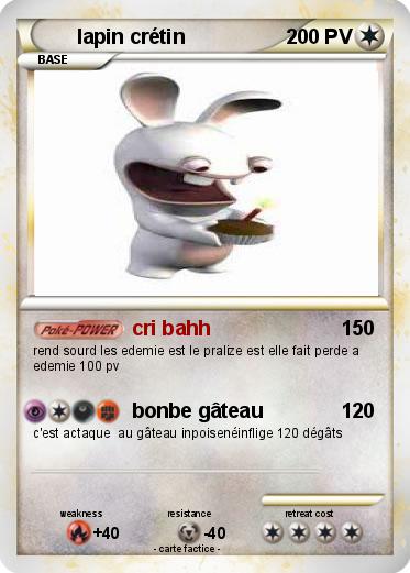 Pokemon lapin crétin