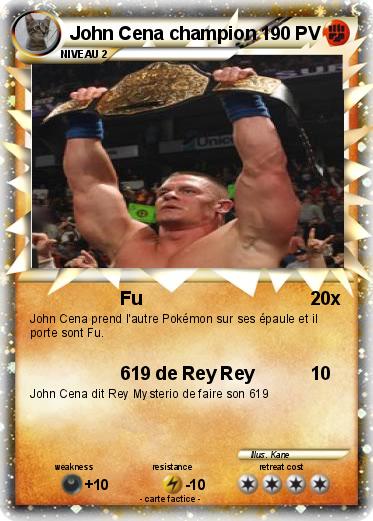 Pokemon John Cena champion