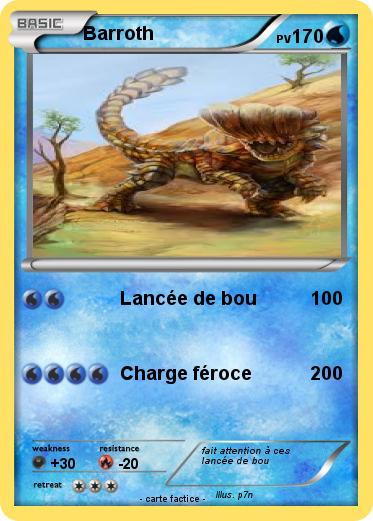 Pokemon Barroth