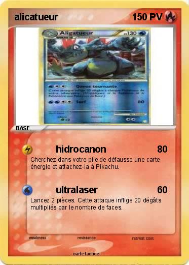 Pokemon alicatueur