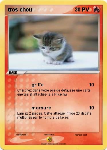 Pokemon tros chou