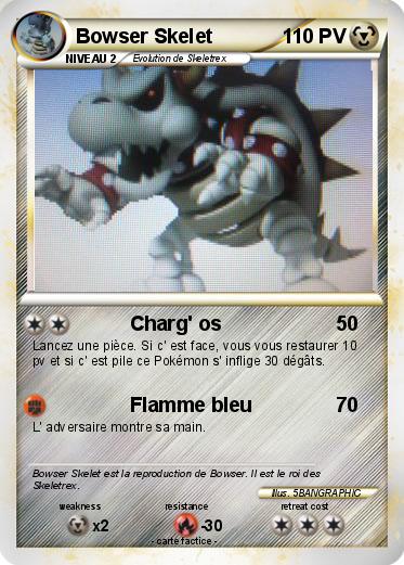 Pokemon Bowser Skelet