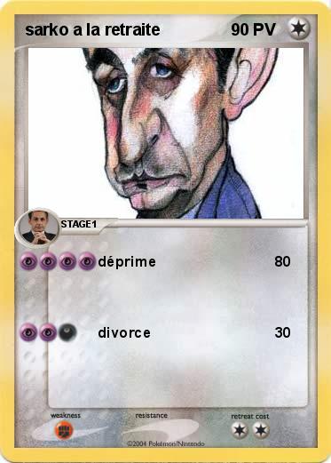 Pokemon sarko a la retraite