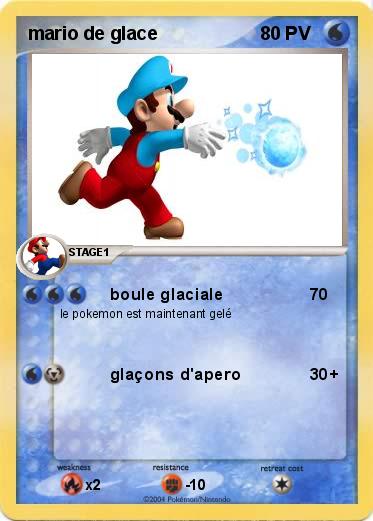 Pokemon mario de glace