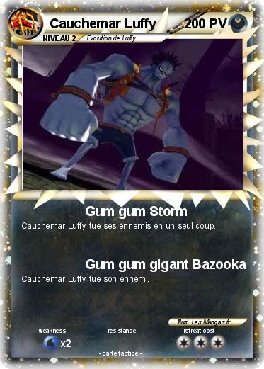 Pokemon Cauchemar Luffy