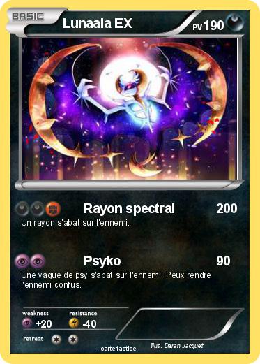 Pokemon Lunaala EX