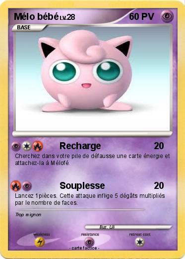 Pokemon Mélo bébé