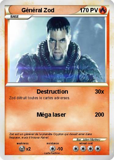 Pokemon Général Zod
