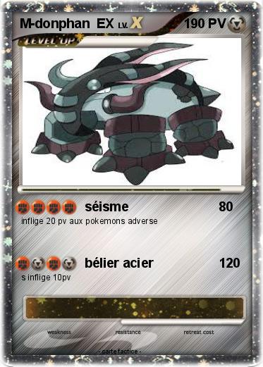 Pokemon M-donphan  EX