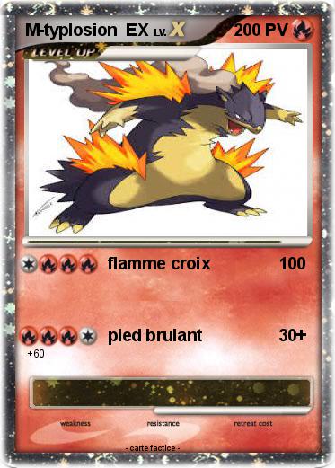 Pokemon M-typlosion  EX