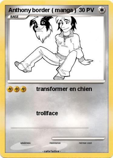 Pokemon Anthony border ( manga )