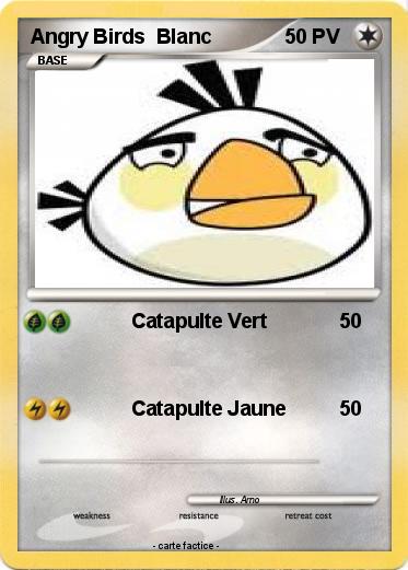 Pokemon Angry Birds  Blanc