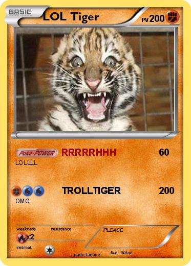 Pokemon LOL Tiger