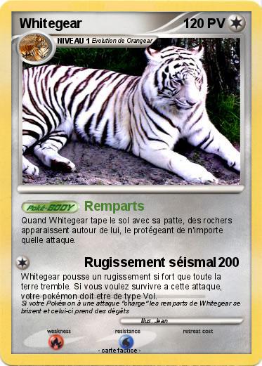 Pokemon Whitegear