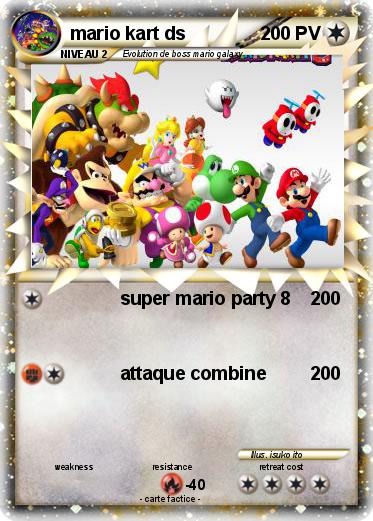 Pokemon mario kart ds