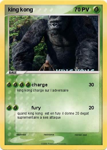 Pokemon king kong