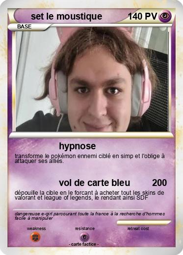 Pokemon set le moustique