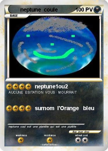 Pokemon neptune  coule